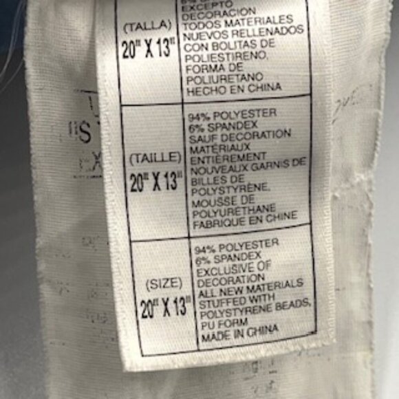 Vintage 1990’s Disney Store Exclusive Eeyore Pillow Soft 20 X 13” - Picture 9 of 13